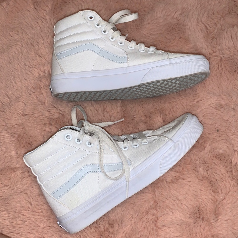 White High top vans